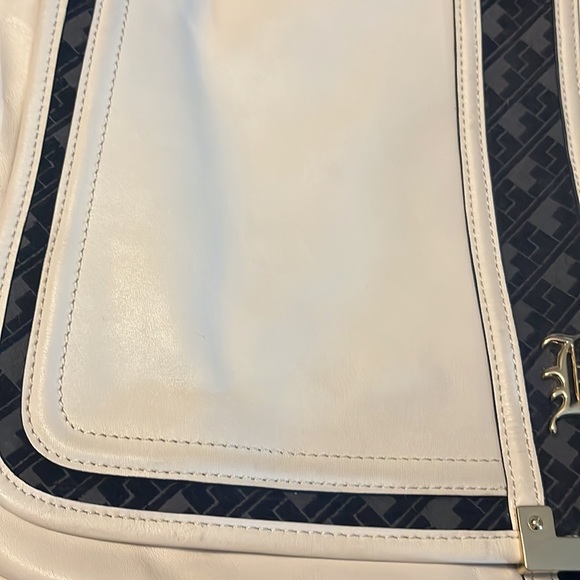 L.A.M.B Leather Messenger Shoulder Bag - Picture 13 of 15